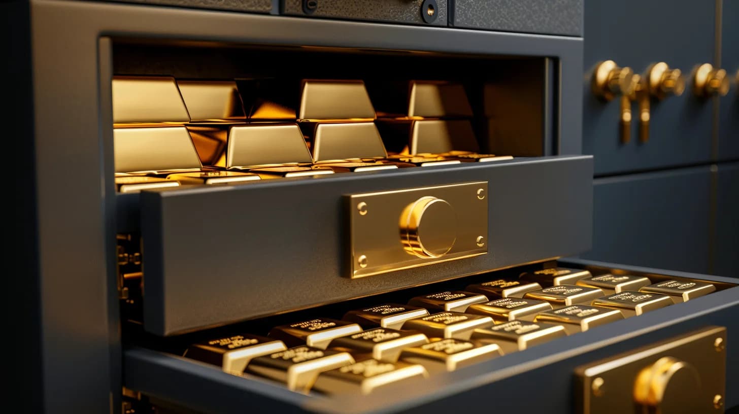 Čuvanje fizičkog zlata u sefu