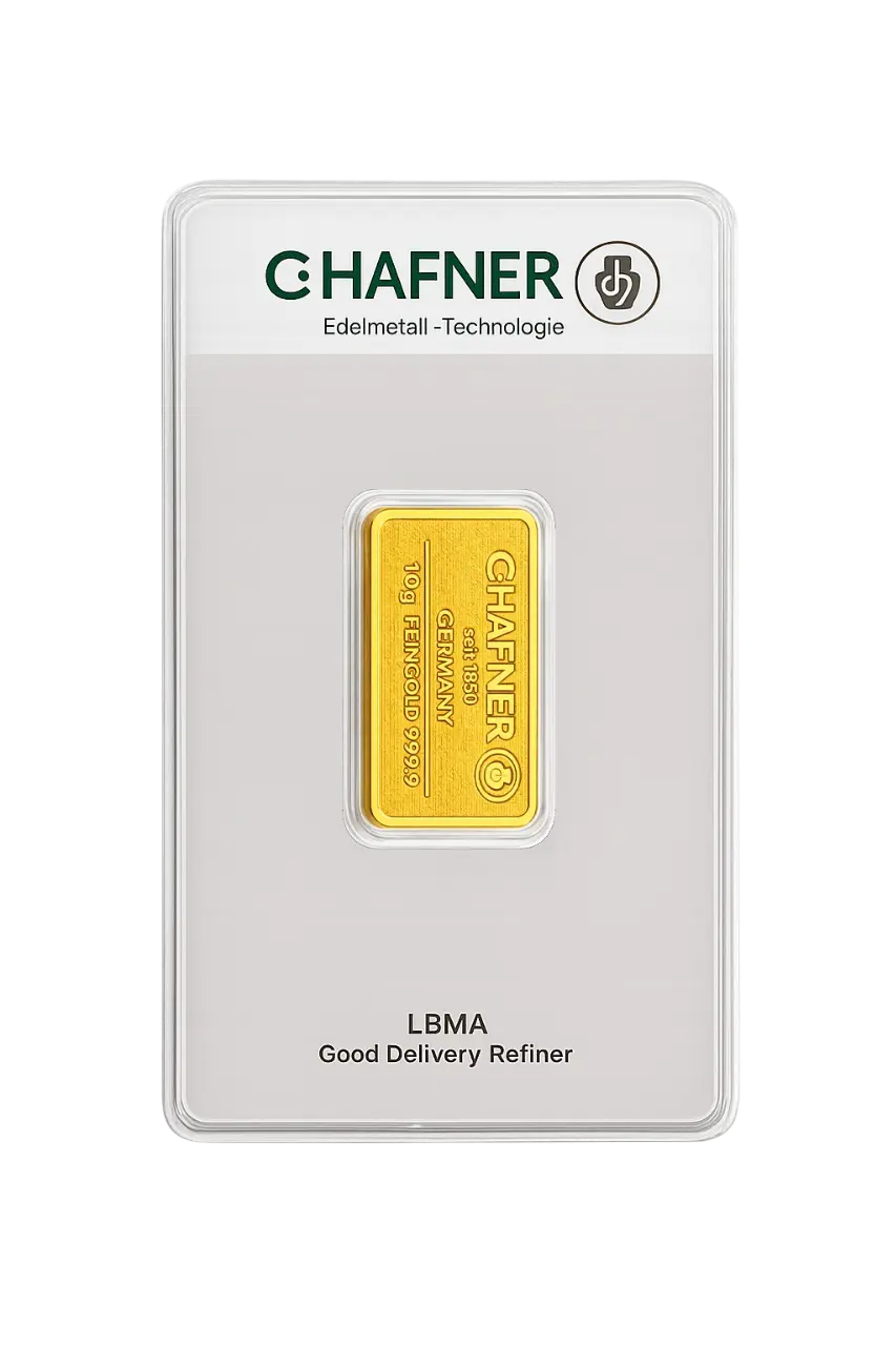 C. Hafner zlatna pločica 10g