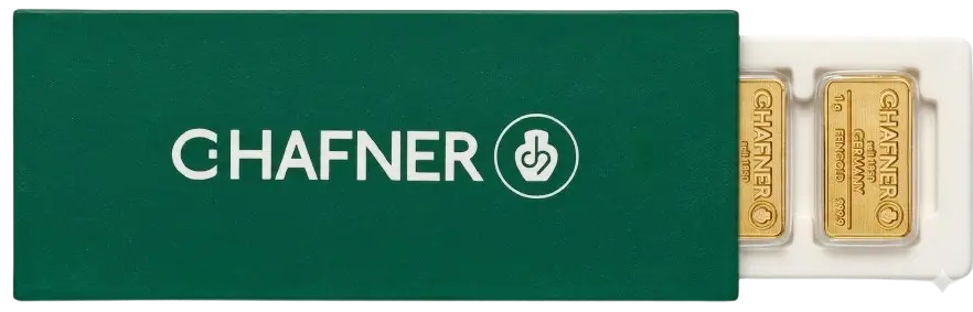 C.Hafner zlatne pločice 10g (25x1g)