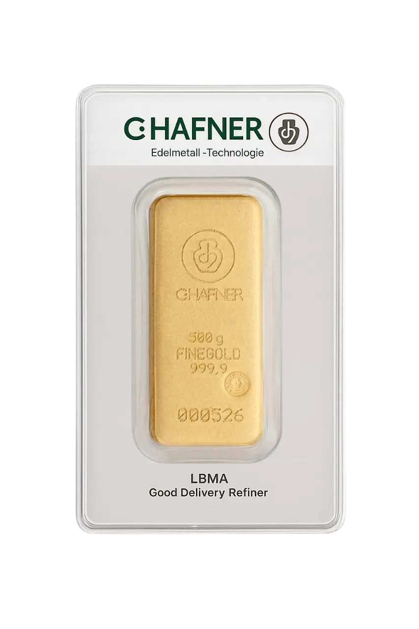 C.Hafner zlatna poluga 500g