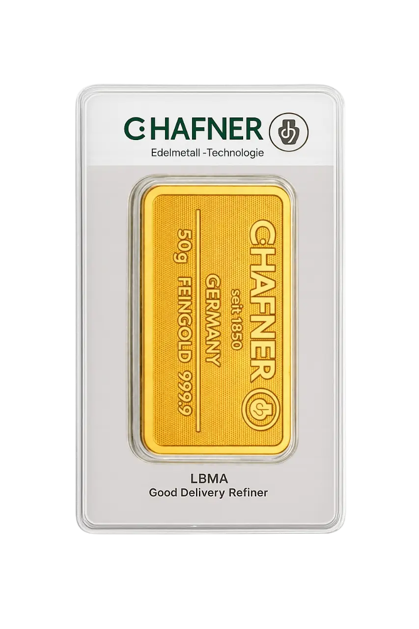 C.Hafner zlatna poluga 50g