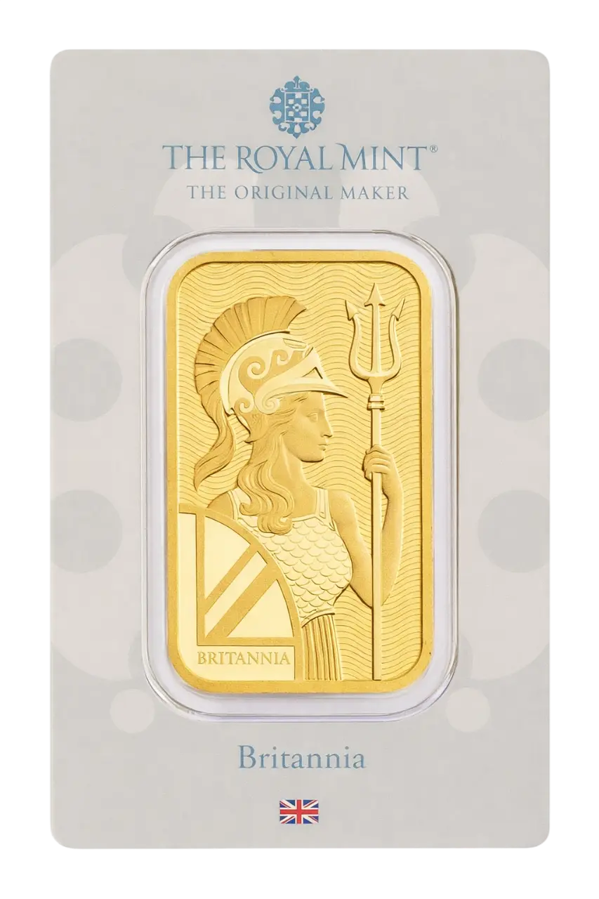 Britannia zlatna pločica 20g